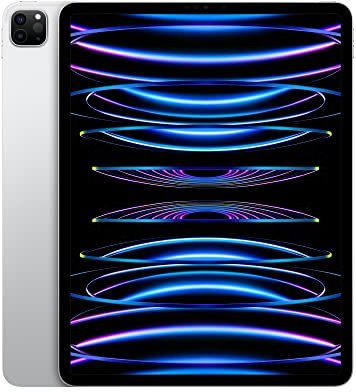 2022 Apple iPad Pro (12.9-inch, Wi-Fi, 128GB) - Silver (Ricondizionato)