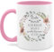 Tasse Tassen 325ml - Erzieher - Kleine Menschen brauchen so große Herzen wie deins | Erzieherin Geschenk | Tagesmutter Geschenke | Krippe Abschiedsgeschenk KiGa - 325 ml - Rosa