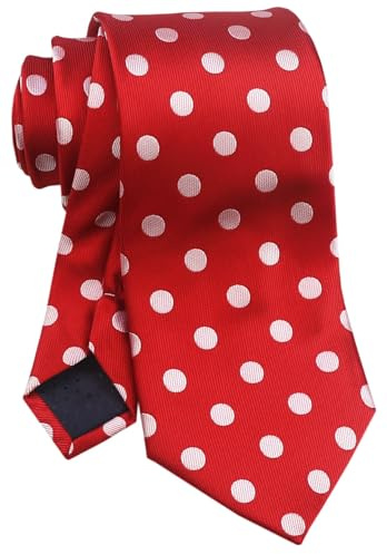 Vinesen Cravate pour homme formelle d'affaires fine tissée jacquard cravate de fête de mariage