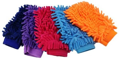 Nixiara Wash Wash Glove-WidesPread Morbing Et Absorbants Gants De Lavage Auto-détail | Voiture Pour Les Outils De Lavage Propre Pour Véhicules, Appartements, Bureaux, Carreaux, Poterie, Superfic