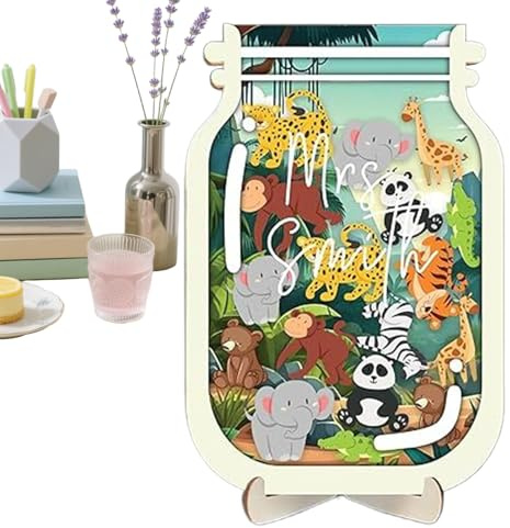 Belöningsglas för barn | klassrum incitament | djurdesign belöningssystem för barn vardag hemskola läggtid potta träning elever lärare föräldrar