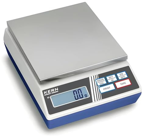 Bilancia da laboratorio Basic [Kern 440-49A] Il classico in laboratorio, gamma di pesatura [Max]: 6000 g, leggibilità [d]: 0,1 g, peso minimo del pezzo [conteggio] g/pezzo: 0,2 g, piastra di peso: 150