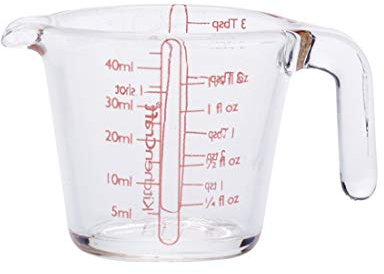 1 Stück Kitchencraft Mini Meßbecher 50 ml