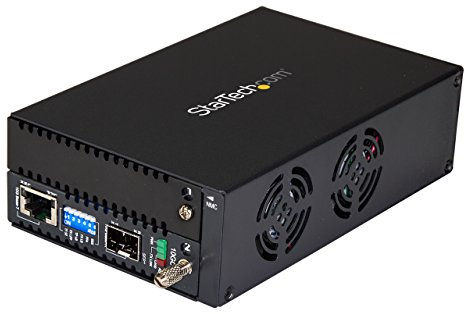StarTech 10 Gigabit Ethernet Copper-to-Fiber Media Converter (ET10GSFP)
