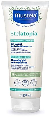Mustela Stelatopia Cleansing Gel, 200ml, 200 Count, (Pack of 1)