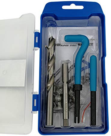 Satra S-X38E Satz Gewindereparatur M10x1.25 Gewinde Set 15 tlg. inkl. Bohrer