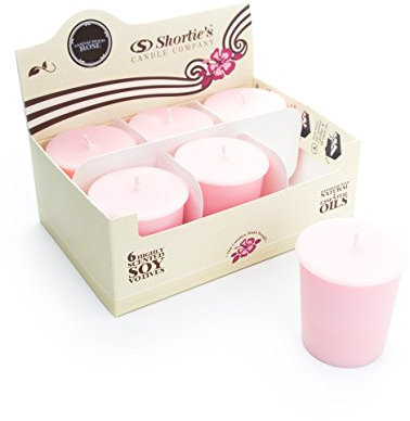 Shortie's Candle Company Kerze, rose