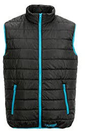 Planam Outdoor Winter Herren Lizard Weste schwarz blau Modell 3698 Größe 4XL