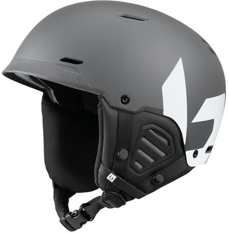 Bollé Ski-Helm Mute - Robuste ABS-Schale, AViD EPS-Schutz, einstellbare Click-to-Fit-Passform, optimierte Belüftung, leicht, komfortabel und kompatibel mit Wettkampf-Kinnschutz