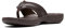 Clarks Women's Breeze Sea Flip-Flop, Brown Synthetic/Brown Sole, 4.5 UK