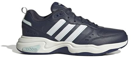 adidas Men's Strutter Shoes, Shadow Navy/Cloud White/Halo Mint, 10 UK