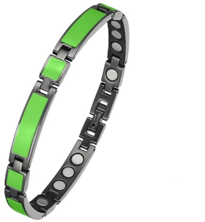 YINOX supermagnetiskt rostfritt stål armband för kvinnor, fashionabla nattljusarmband, magnetarmband för kvinnor, presentförpackning ingår, Rostfritt stål