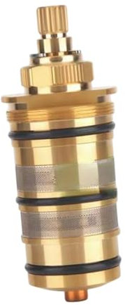 Folpus Cartuchos termostáticos Válvulas de grifo Reemplazo Part de plomería Válvula de plomería Termostática Cartridges de grifo, 9 Cm
