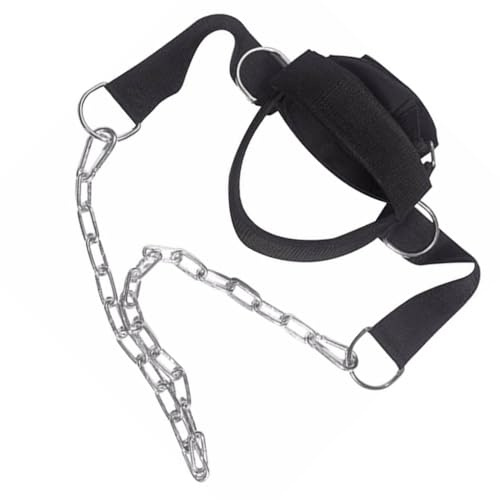 QUXVUIS Pièges de Harnais d'entraînement de Cou Sport Robustes et durables pour des Performances améliorées, Harnais tête Fitness Polyvalent