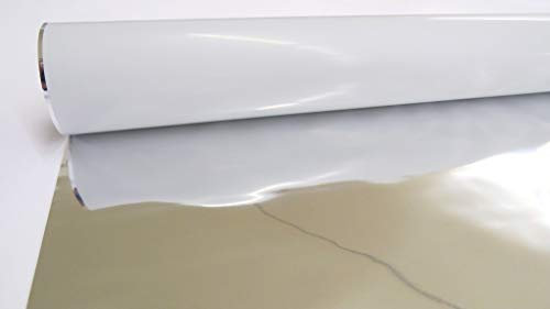 Jonas Geschenkfolie 70cm x 50m WEISS/SILBER Minimalistisch für Geburtstage