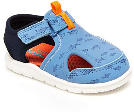 Simple Joys By Carter's Baby Boys Shawn Water Sandal, Blue, 3 Infant US