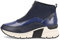 Rieker Damen N6352 Kurzstiefel, Blau, 40