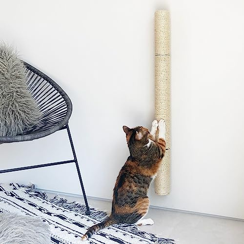 xympo 34 Wall Mounted Cat Scratcher, Sisal Scratching Post