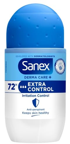 Sanex Derma Care+ Extra Control 72hr Roll On Deodorant 50ml