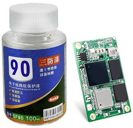 Colle Électrique,100ml Revêtement Conforme Imperméable Transparent | Peinture De Réparation Pour Circuit Imprimé - Pour l'Électronique PCB Circuit Imprimé Automobile LED Carte Mère Industriel