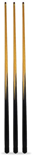 Lot de 3 queues de Billard 91 cm