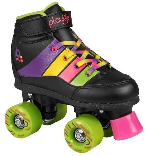 CHAYA Jungen Groove Rollschuhe, schwarz, 33