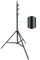 NEEWER Heavy Duty Light Stand Metall 13ft/4m verstellbares Fotografie Stativ mit eingebautem Federkissen und 1/4 Schraube für Studio LED Licht Flash Dauerlicht， maximale Belastung: 22lb/10kg, Schwarz