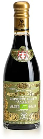 Giusti - Aceto Balsamico di Modena IGP 3 Medaglie d'oro Biologico - Champagnotta 250ml