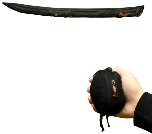 Onewind Funda de lona para hamaca de 12 pies, funda de malla de poliéster de piel de serpiente