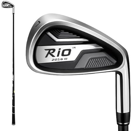 Herren-Golfschläger, Eisen, Golfschläger-Einzelschläger, Schaft aus Edelstahl/Graphit, Design mit niedrigem Schwerpunkt, breite Schlagfläche, for Anfänger und Fortgeschrittene