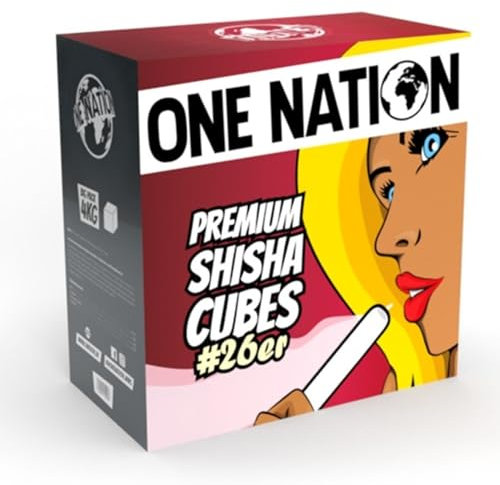 ONE Nation, carbone naturale di cocco di alta qualità, 26, carbone di cocco, carbone di cocco, bricchette in ciotole di cocco, carbone, insapore, lunga durata 20 kg