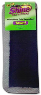 HI-TECH Magna Shine Paint Correction Clay Pad – Nano Technology Clay Bar Alternative, Rubber Polymer Decontamination Pad for Car Paint – Removes Rail Dust, Water Spots, Tar & Overspray