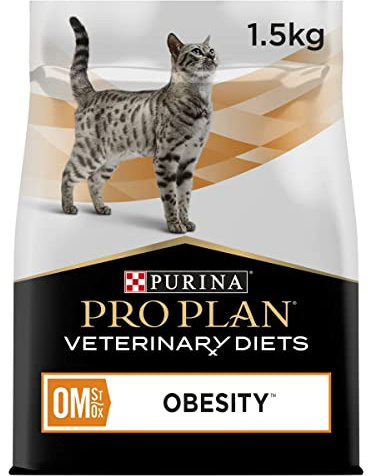 PRO PLAN VETERINARY DIETS OM Obesity Chicken Dry Cat Food 1.5kg