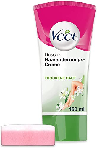 Veet Crema depilazione doccia Aloe Vera, 1 pezzo (135 ml)