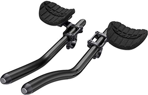 Zipp Vuka Clip Alumina Above Bar Mount with Evo 70 Extensions - Lightweight Aluminum Aero Handlebar Armrest for Triathlon & Time-Trial Cycling