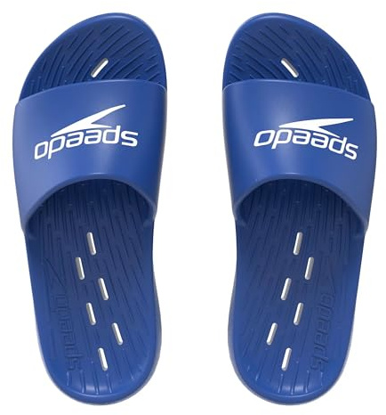 Speedo Unisex-Youth Slides | Pool Sliders | Kids Footwear, Check, 11