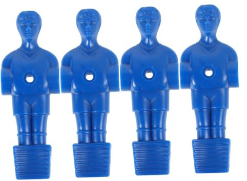 Abaodam 4pcs Tischfußball Maschine Zubehör Tischfußball Figuren Kickerfigur Fußballspieler Tischfußball Spieler Fußballmaschine Teile Kicker Tischfußball Tischteile Blau Die Hüften