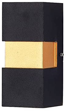 LED Outdoor Wall Sconces - Waterproof Up Down Wall Light Fixtures, Indoor Uplighter & Downlighter, IP65 Rated Spotlights for Porch & Garden