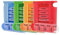 Medikamentendosierer Tablettenbox 4er Set (=4Stück - jede Farbe 1x) Pillenbox Pillendose 7 Tage Medikamenten Dosierer Spender Original Tiga-Med Qualität