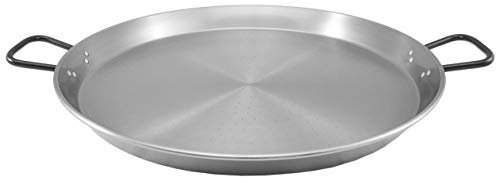 Muurikka Paella Pfanne aus Stahl 40cm für Grill, Gas, offenes Feuer und alle Outdoor-Kochgelegenheiten