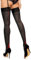 GLAMORY Delight 20 Strapsstrümpfe mit Naht-schwarz-rot-44-46