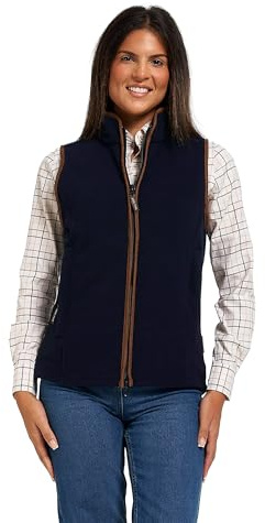 Jack PYKE damer Countryman 300 g termisk fleece-väst, Marinblått Xsp, L