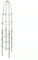 Meindin Obelisk Trellis | Outdoor Round Tower Trellis Plant Cages - Garden Trellis for Climbing Plants Outdoor, Rustproof Metal Plant Flower Trellises for Climbing Vine