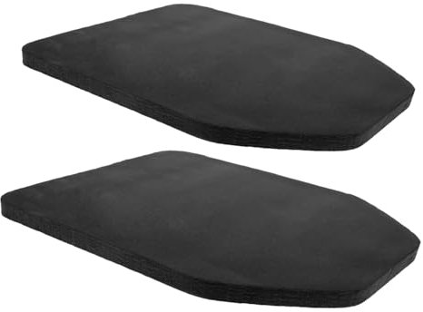 Yardwe 2st Einlegeplatte Für Gewichtsweste Krafttrainingsplatten Schlanke Gewichtsweste Armeeweste Gewichtsweste Mit Verstellbaren Gewichten Gewichtete Trainingsweste Tac-weste Eva Black