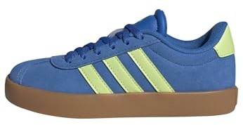 adidas unisex - barn VL COURT 3.0 SHOES KIDS, bright royal/pulse lime/GUM10, 35 1/2 EU