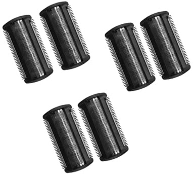 6 Stück TT2000 Rasierkopf-Ersatztrimmer, Kompatibel Mit Philips, Kompatibel Mit Bodygroom, BG2024, BG2036, BG3015, 3010, TT2021, TT2040, Shp9500, Ys534