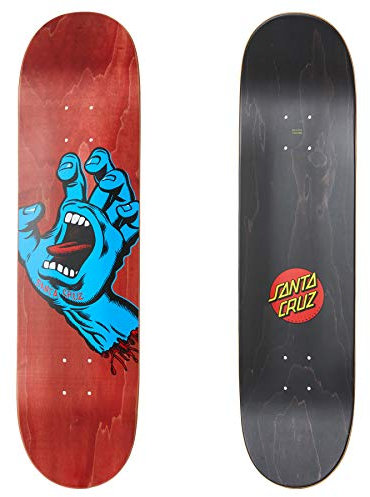 Skateboard-Deck, 8,0 x 31,6 cm, Screaming Hand