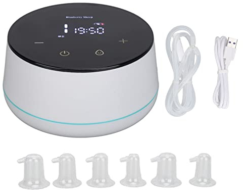 Elektrische Nippelpumpe mit LED-Anzeige wiederaufladbar für flache Brustwarzen zur umgekehrten Nippelkorrektur portable Behandlung von versunkenen und kurzen Brustwarzen