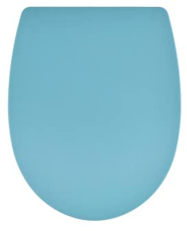 Wirquin 20724242 Toalettsits av termoplastisk Marbella U-form, blå