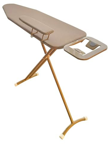 LYXXJRYBHD Grande Planche a Repasser, Nappe de Repassage, Table a Repasser Pliable, Planche à Repasser avec Repose-Fer, pour la Maison, la Salle de Couture, la Buanderie